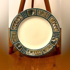 Furio Contemporary/Casuals Egyptian King Tut Salad/Dessert Plate. Price/Plate